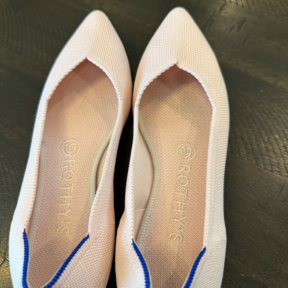 Rothy's Women's Pink Pointed Flats - Picture 6 of 9